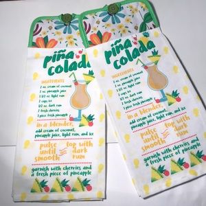 Piña Colada Kitchen Towels 🍍
